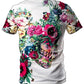 Floral Dorian T-Shirt and Shorts Combo, Riza Peker, | iEDM