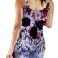 Floral Skull Bodycon Mini Dress, Riza Peker, | iEDM