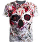 Floral Skull T-Shirt and Shorts Combo, Riza Peker, | iEDM