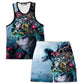 Live and Die Men's Tank and Shorts Combo, Riza Peker, | iEDM