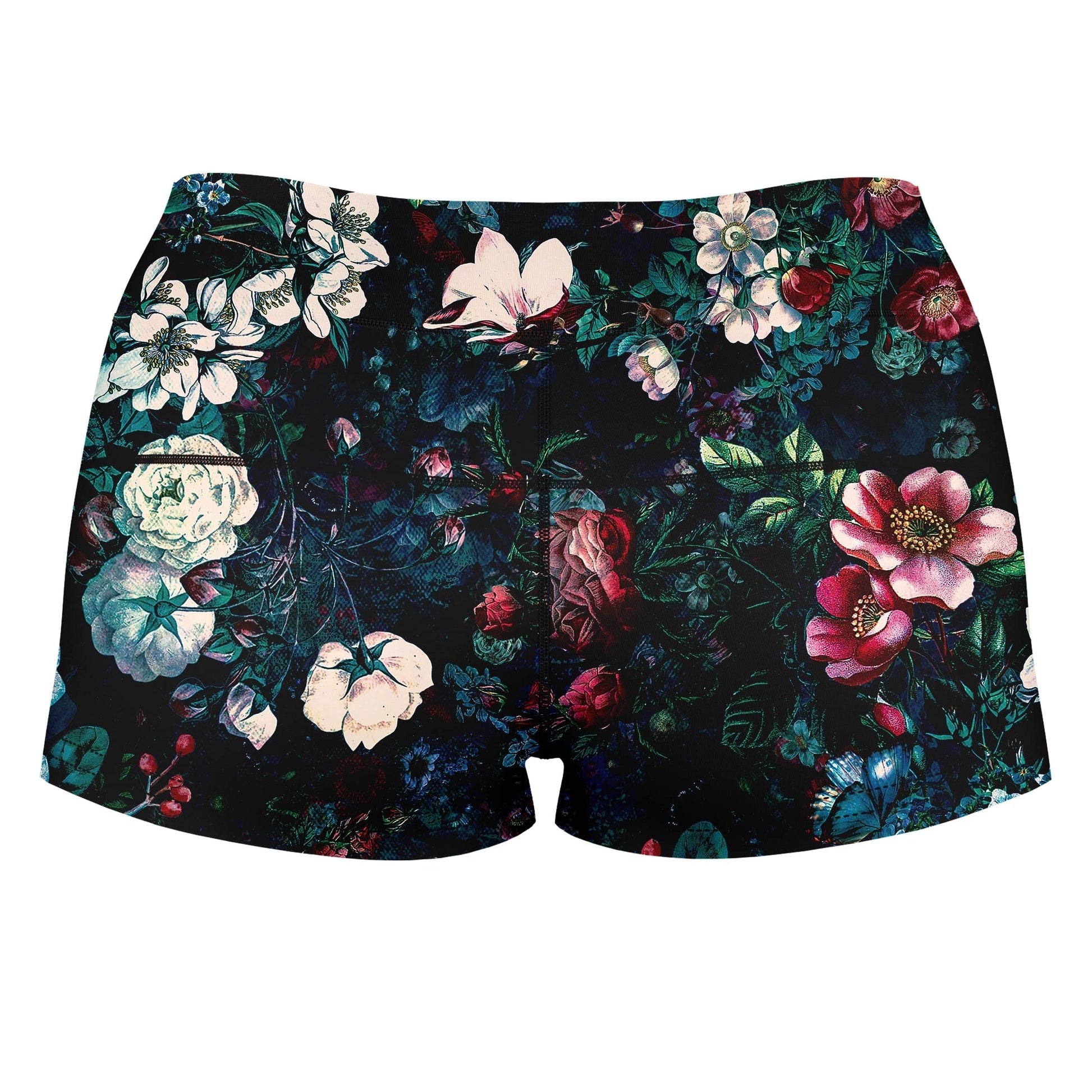 Neon Land High-Waisted Women's Shorts, Riza Peker, | iEDM