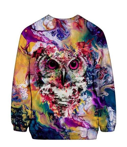 Owl Sweatshirt, Riza Peker, | iEDM