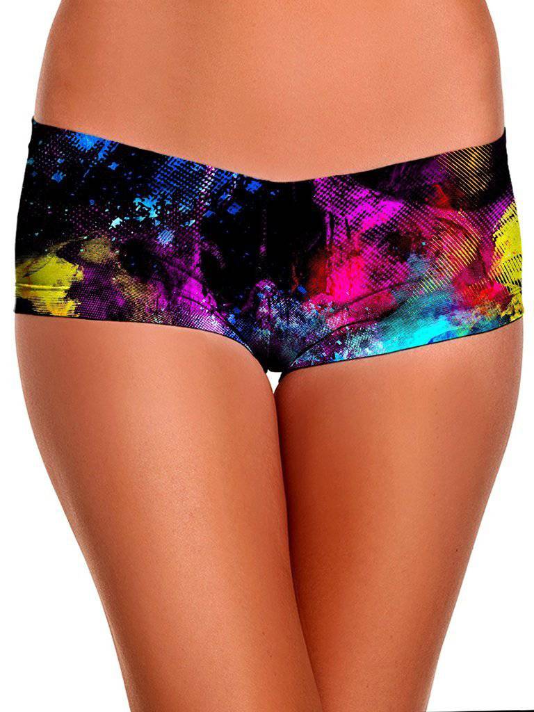 Skull 49 Crop Top and Booty Shorts Combo, Riza Peker, | iEDM