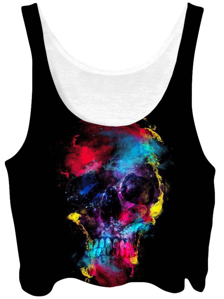 Skull 49 Crop Top and Booty Shorts Combo, Riza Peker, | iEDM