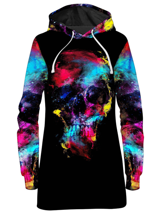 Skull 49 Hoodie Dress, Riza Peker, | iEDM