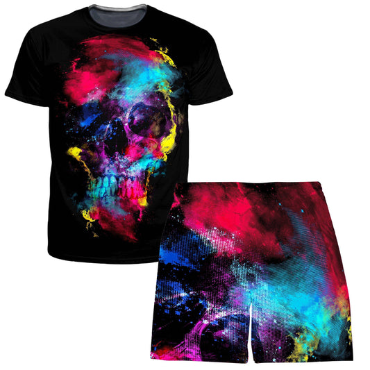 Skull 49 T-Shirt and Shorts Combo, Riza Peker, | iEDM