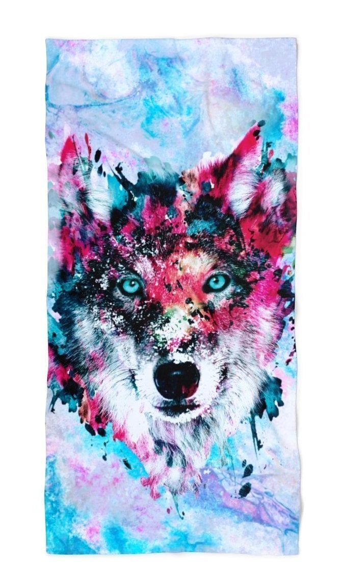 Wolf Beach Throw, Riza Peker, | iEDM