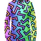 80s Rainbow Hoodie Dress, Sartoris Art, | iEDM