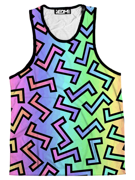 80s Rainbow Men's Tank, Sartoris Art, | iEDM