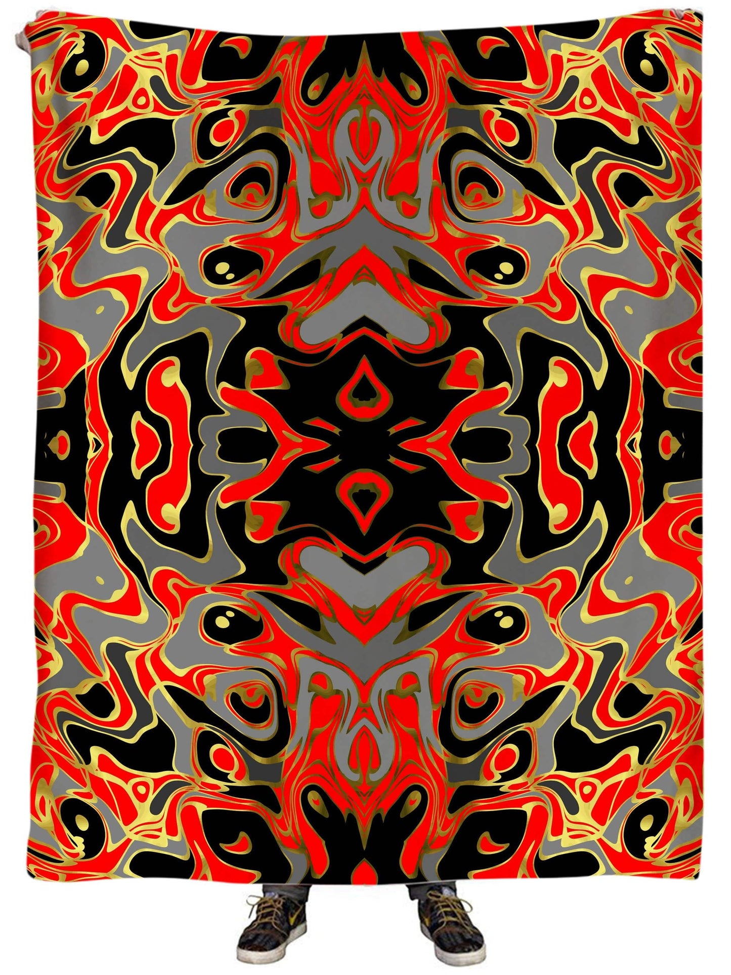 Abstract Journey Plush Blanket, Sartoris Art, | iEDM