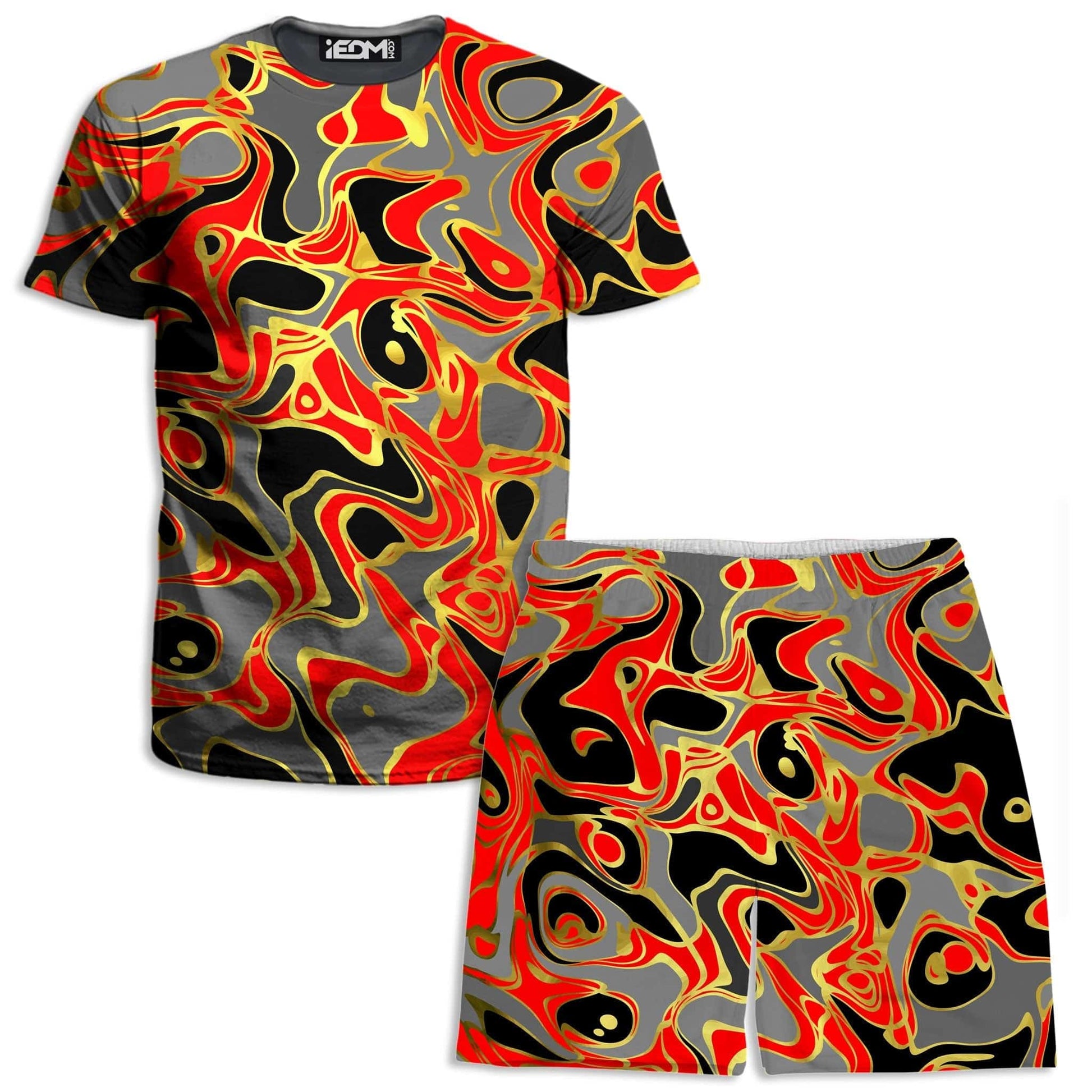 Abstract Journey T-Shirt and Shorts Combo, Sartoris Art, | iEDM