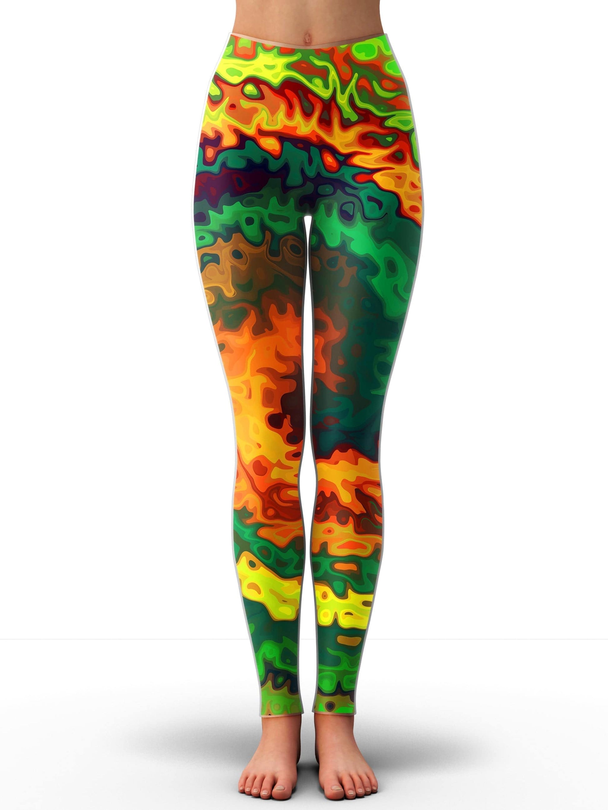 Abstract Rotation Crop Hoodie and Leggings Combo, Sartoris Art, | iEDM