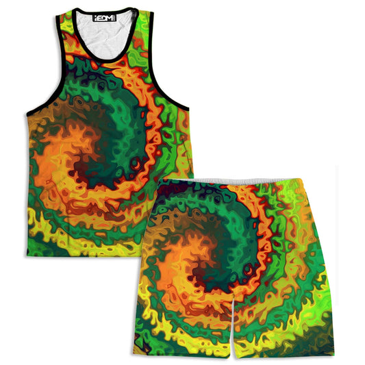 Abstract Rotation Tank and Shorts Combo, Sartoris Art, | iEDM