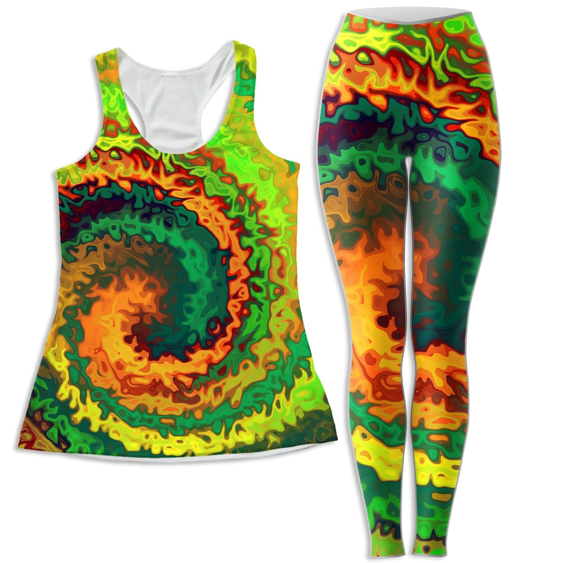 Abstract Rotation Women's Tank and Leggings Combo, Sartoris Art, | iEDM