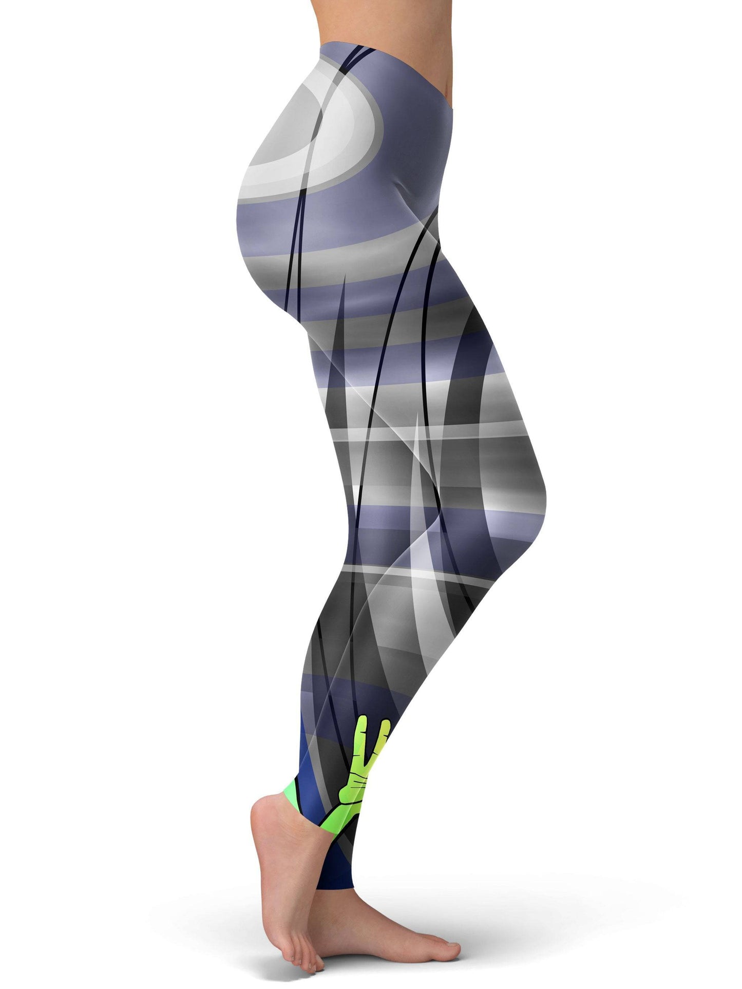 Alien Arrival Leggings, Sartoris Art, | iEDM