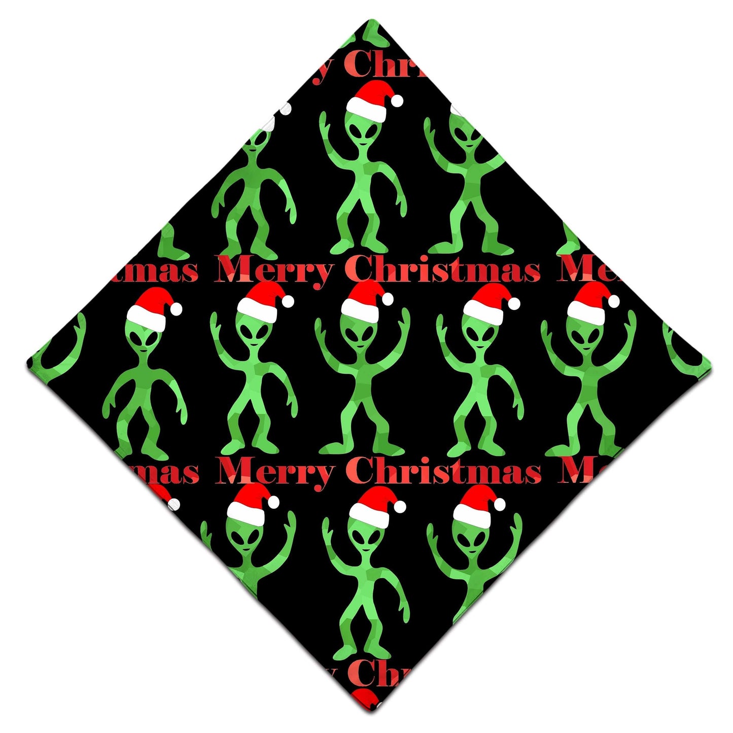Alien Christmas Bandana, Sartoris Art, | iEDM