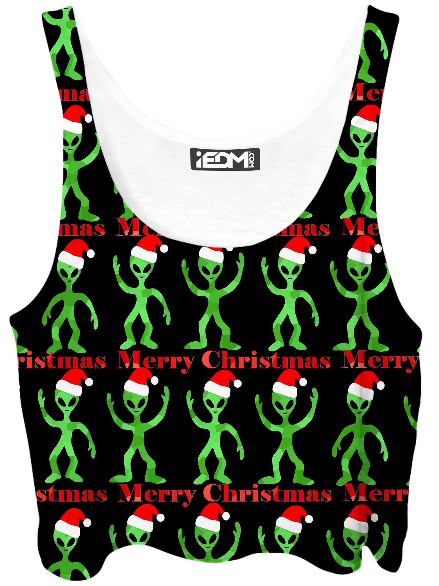 Alien Christmas Crop Top and Leggings Combo, Sartoris Art, | iEDM