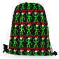 Alien Christmas Drawstring Bag, Sartoris Art, | iEDM