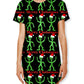 Alien Christmas Drop Cut Unisex T-Shirt, Sartoris Art, | iEDM