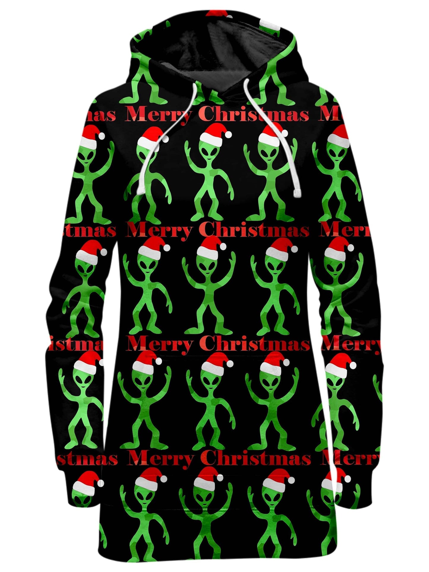Alien Christmas Hoodie Dress, Sartoris Art, | iEDM