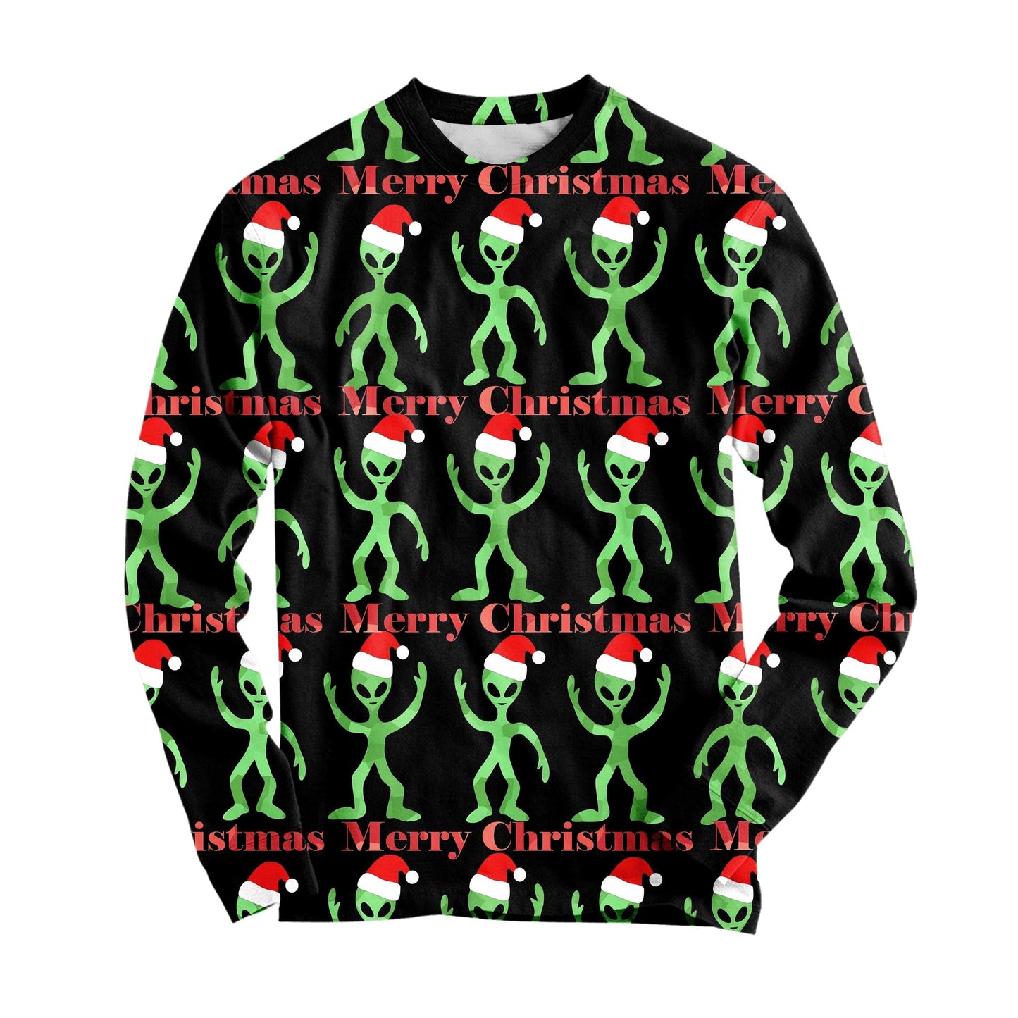 Alien Christmas Long Sleeve, Sartoris Art, | iEDM