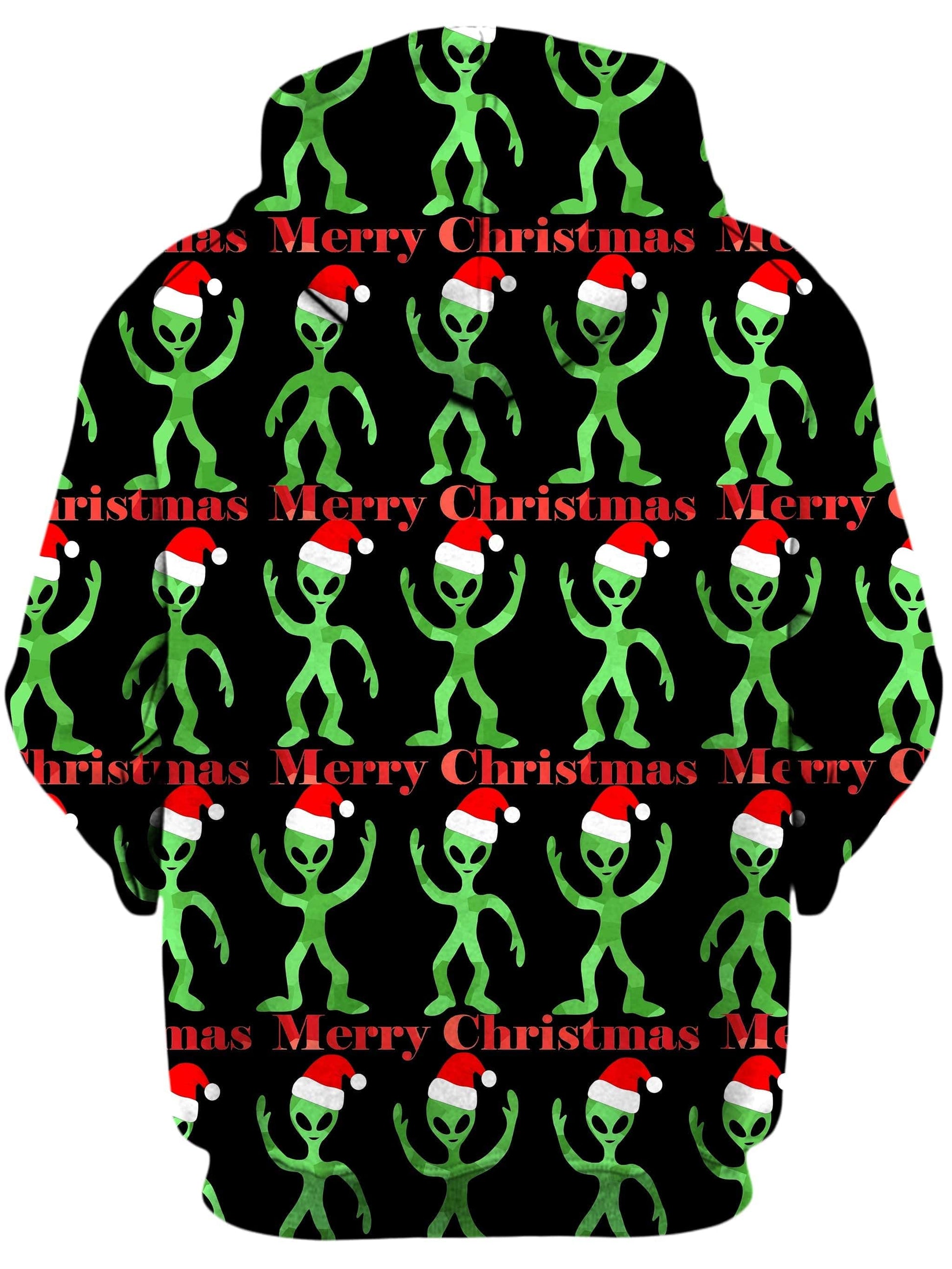 Alien Christmas Unisex Zip-Up Hoodie, Sartoris Art, | iEDM
