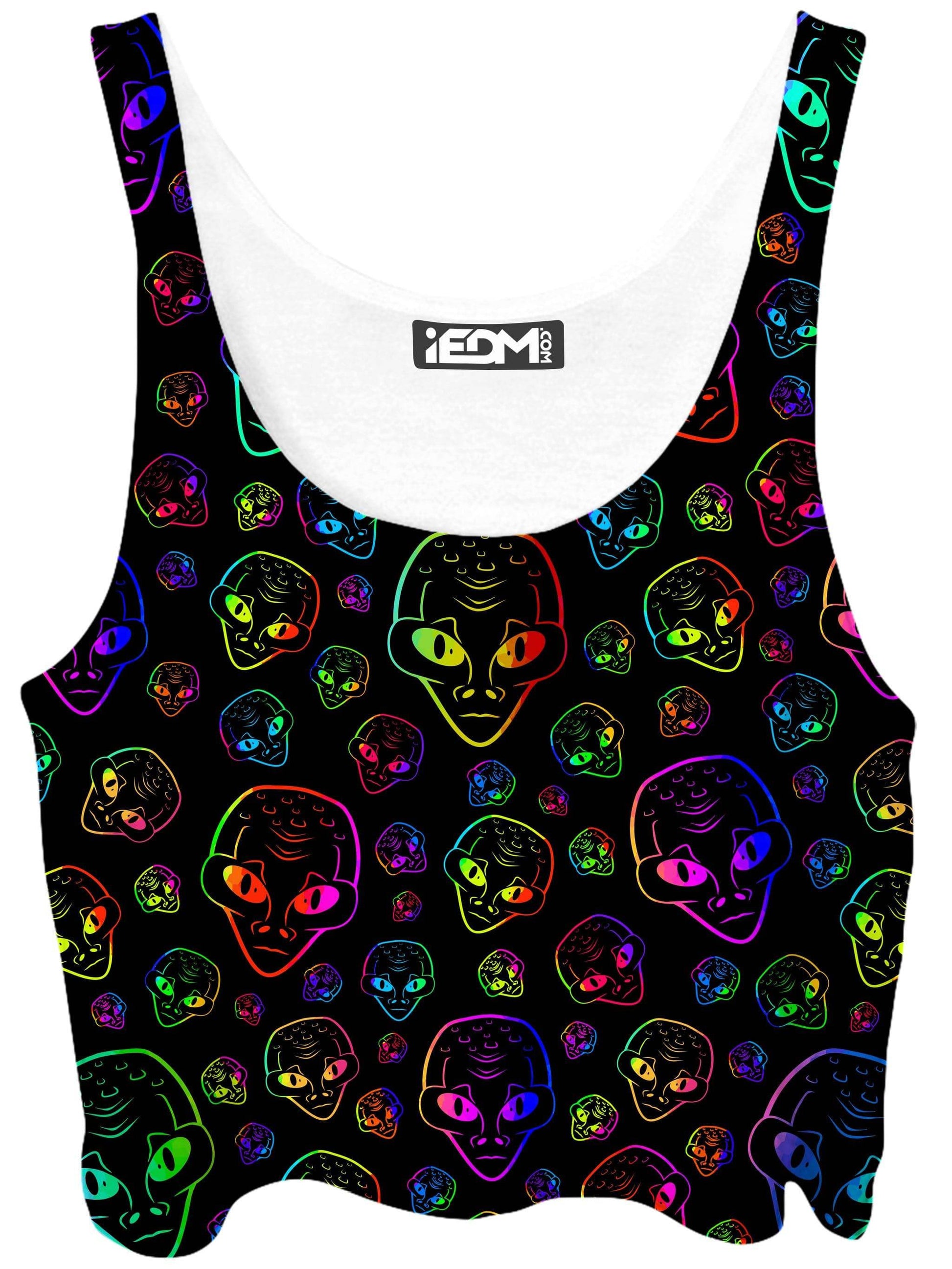 Alien Invasion Crop Top, Sartoris Art, | iEDM