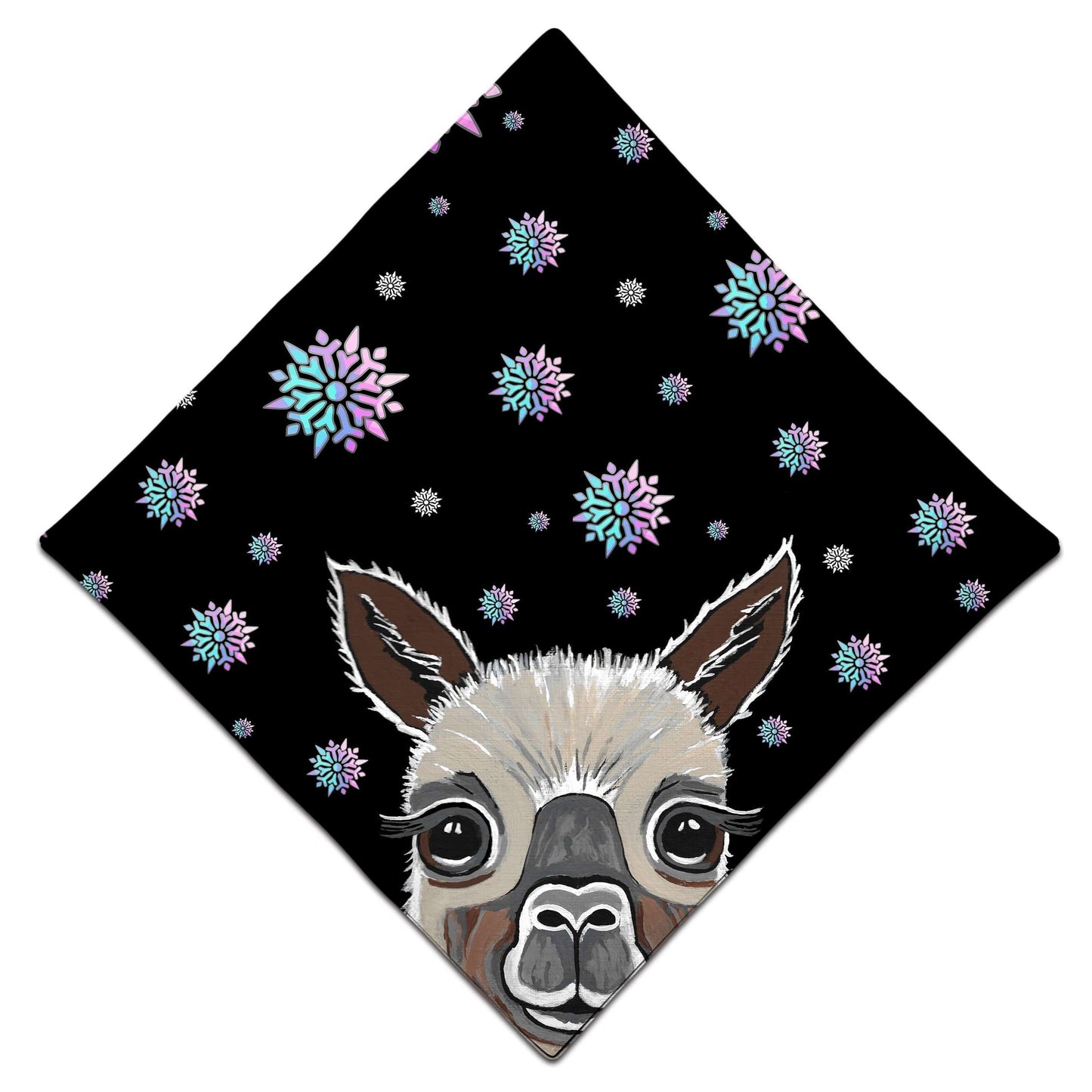 Alpaca Christmas Bandana, Sartoris Art, | iEDM