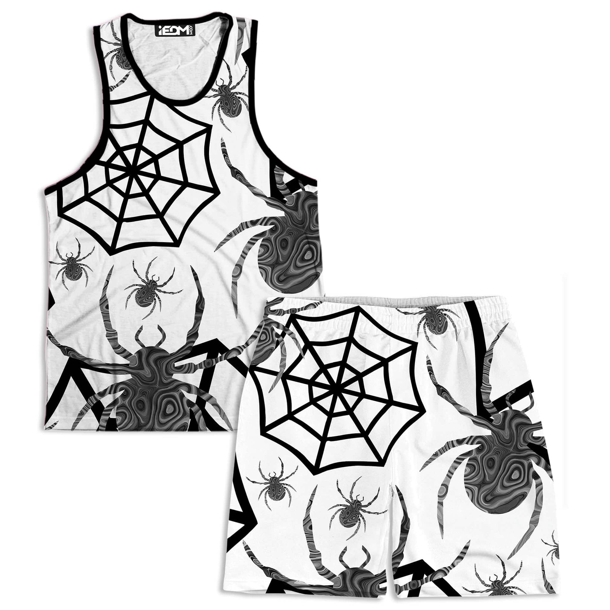 Black & White Halloween Tank and Shorts Combo, Sartoris Art, | iEDM