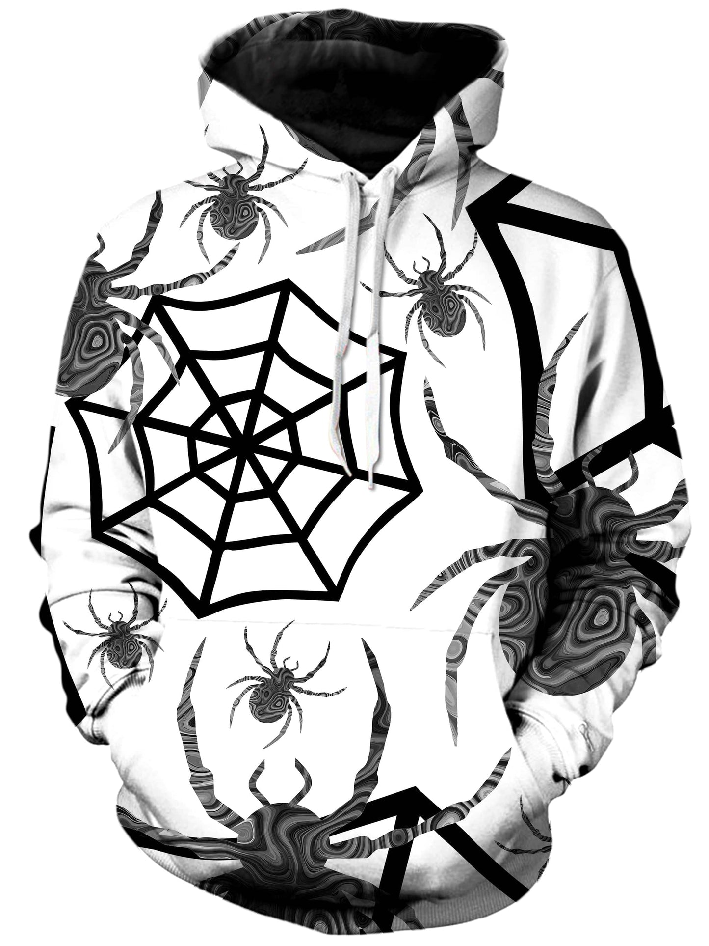 Black & White Halloween Unisex Hoodie, Sartoris Art, | iEDM