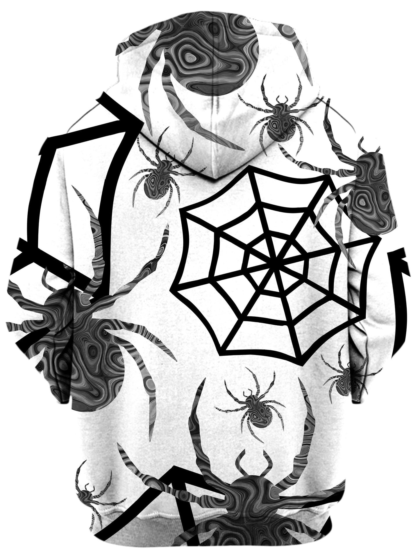 Black & White Halloween Unisex Hoodie, Sartoris Art, | iEDM