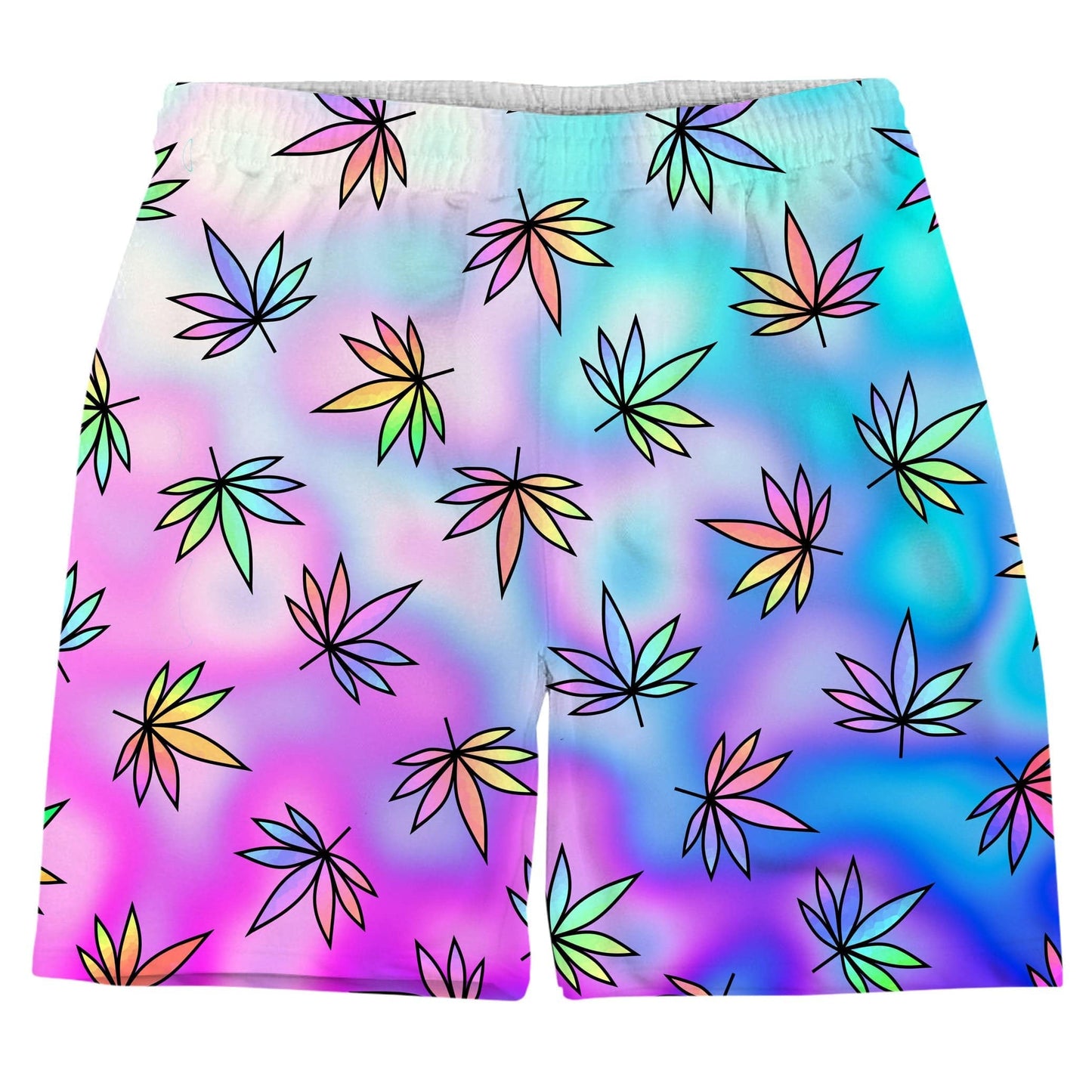 Cascading Marijuana T-Shirt and Shorts Combo, Sartoris Art, | iEDM