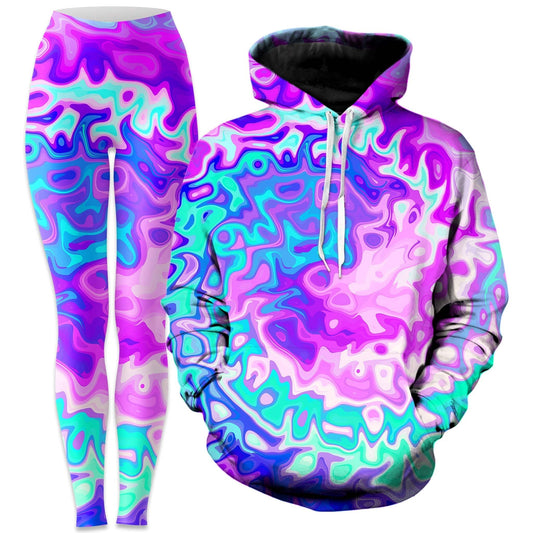 Catch The Wave Hoodie and Leggings Combo, Sartoris Art, | iEDM