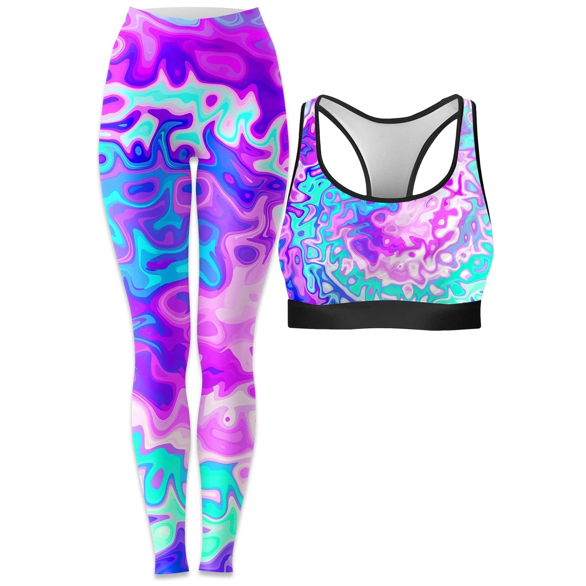 Catch The Wave Rave Bra and Leggings Combo – iEDM