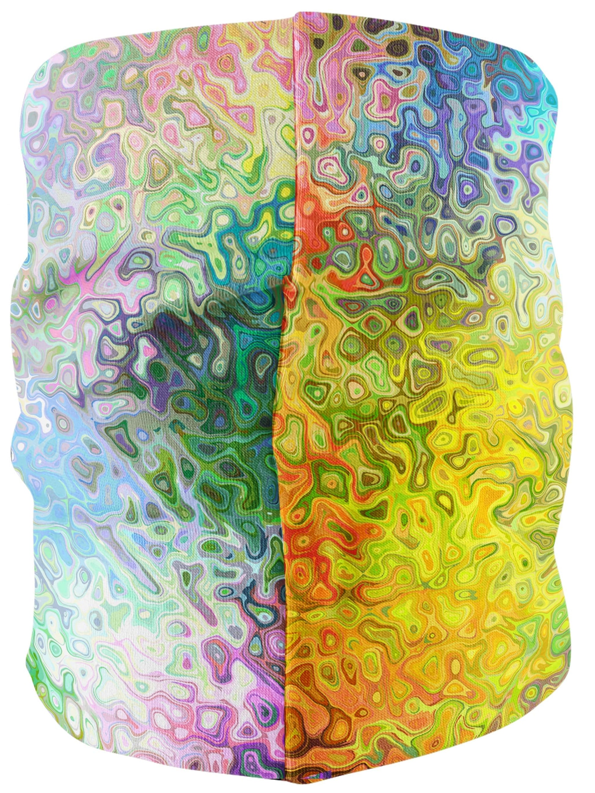 Color Jumble Bandana Mask, Sartoris Art, | iEDM