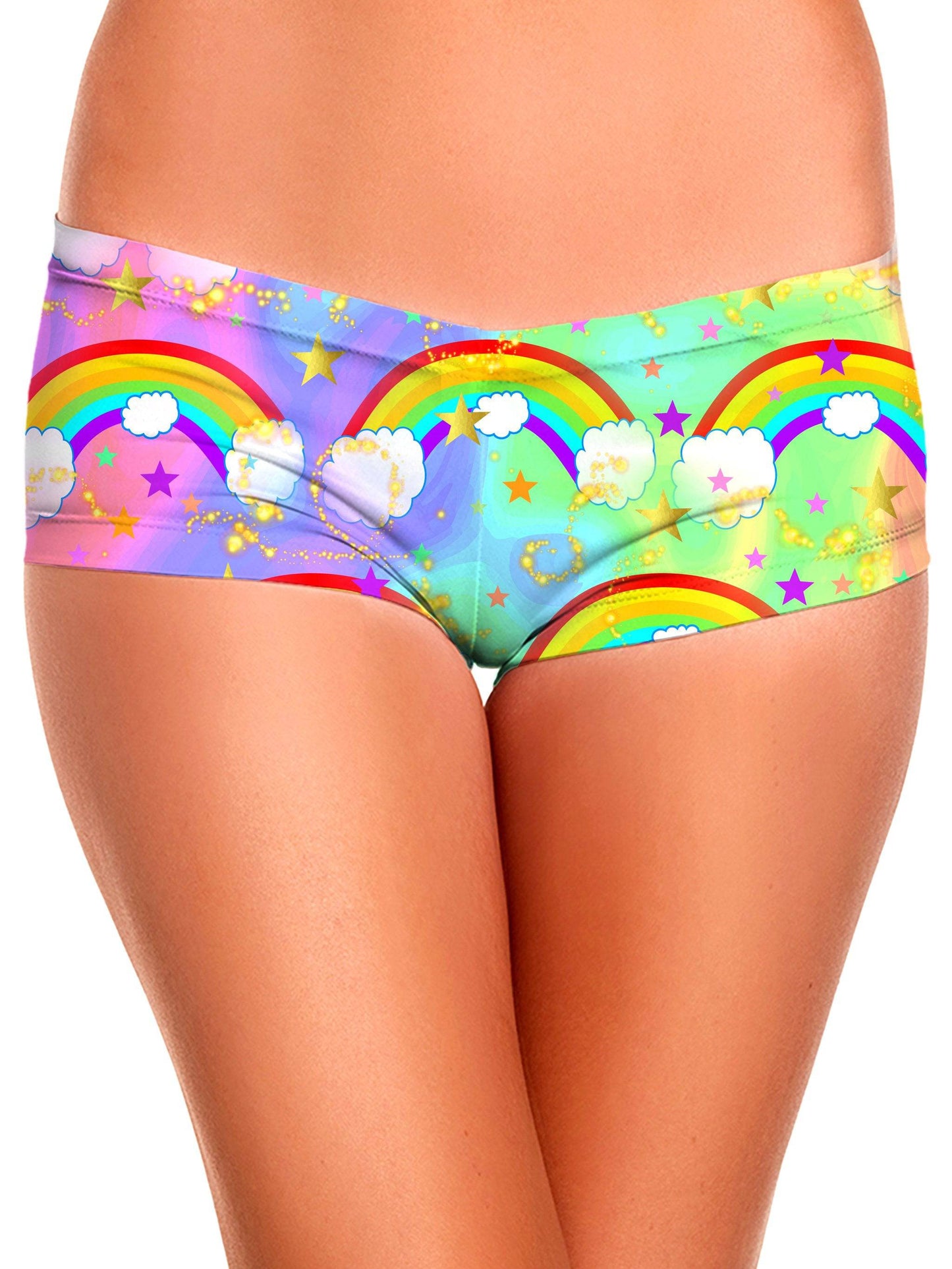 Dreaming of Rainbows Booty Shorts, Sartoris Art, | iEDM