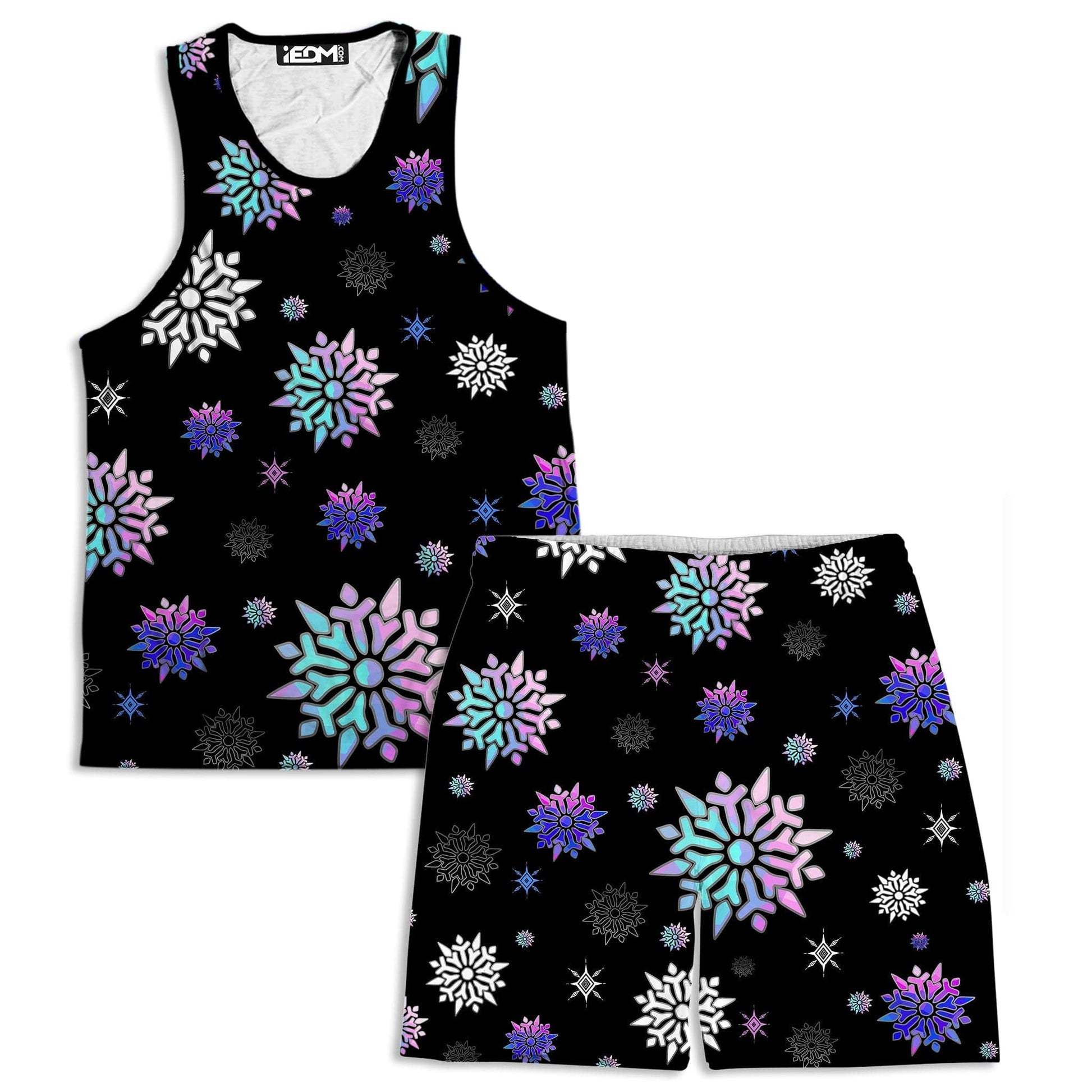 Festive Night Sky Tank and Shorts Combo, Sartoris Art, | iEDM