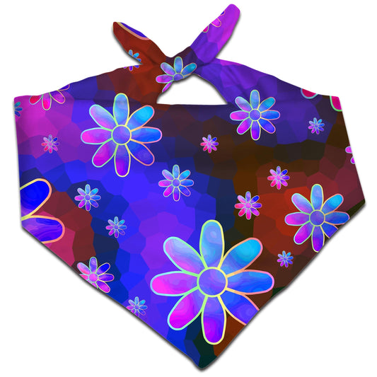 Floral Fantasy Abstract Bandana, Sartoris Art, | iEDM
