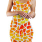 Giraffe Pattern Bodycon Mini Dress, Sartoris Art, | iEDM