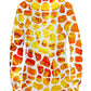 Giraffe Pattern Hoodie Dress, Sartoris Art, | iEDM