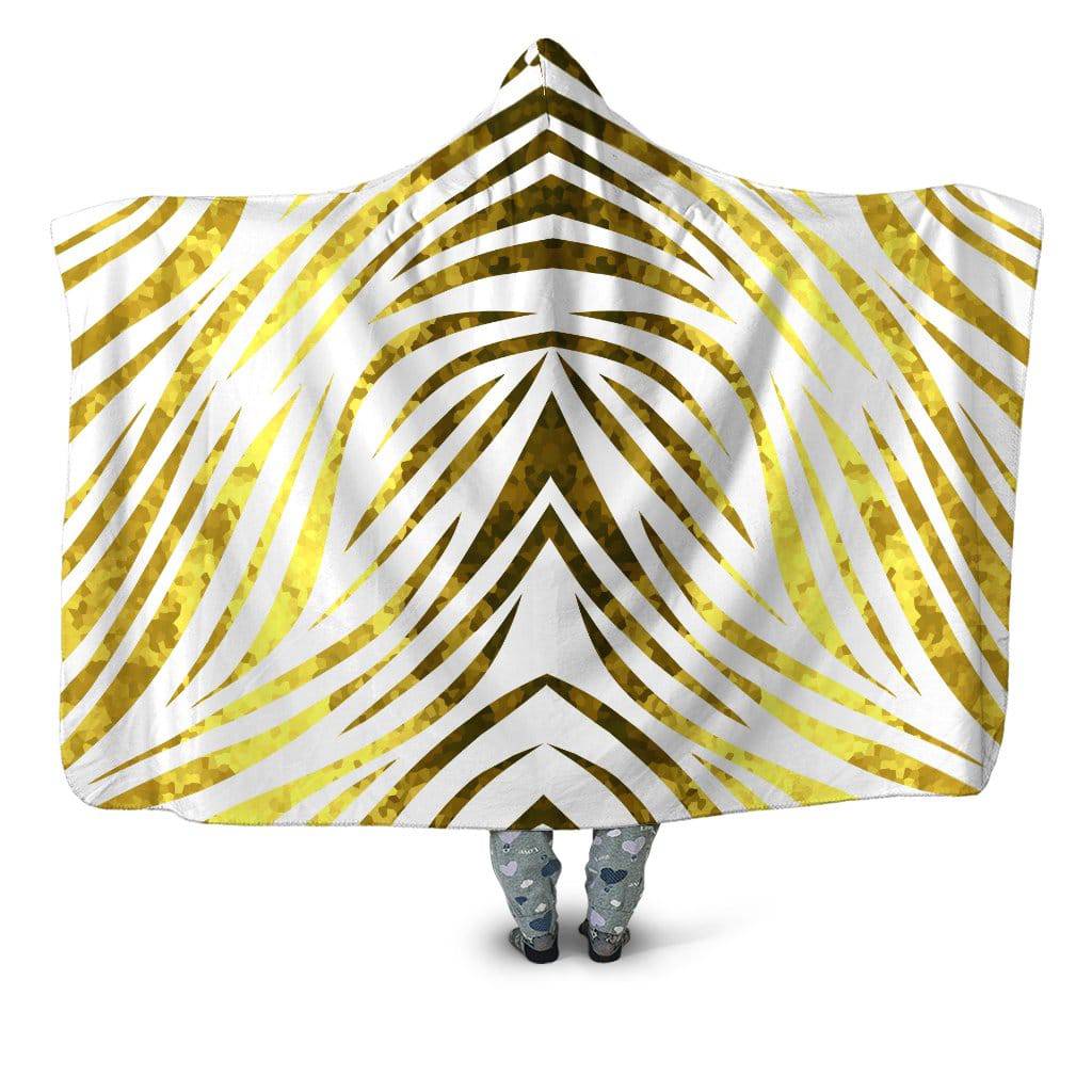 Gold Safari Hooded Blanket, Sartoris Art, | iEDM