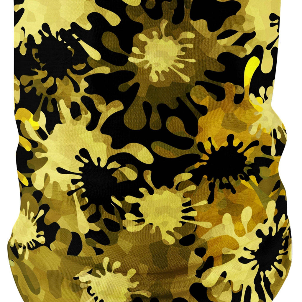 Gold Splatter Bandana Mask, Sartoris Art, | iEDM