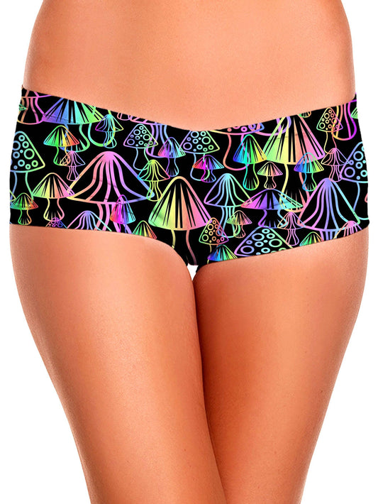 Magic Mushrooms Booty Shorts, Sartoris Art, | iEDM