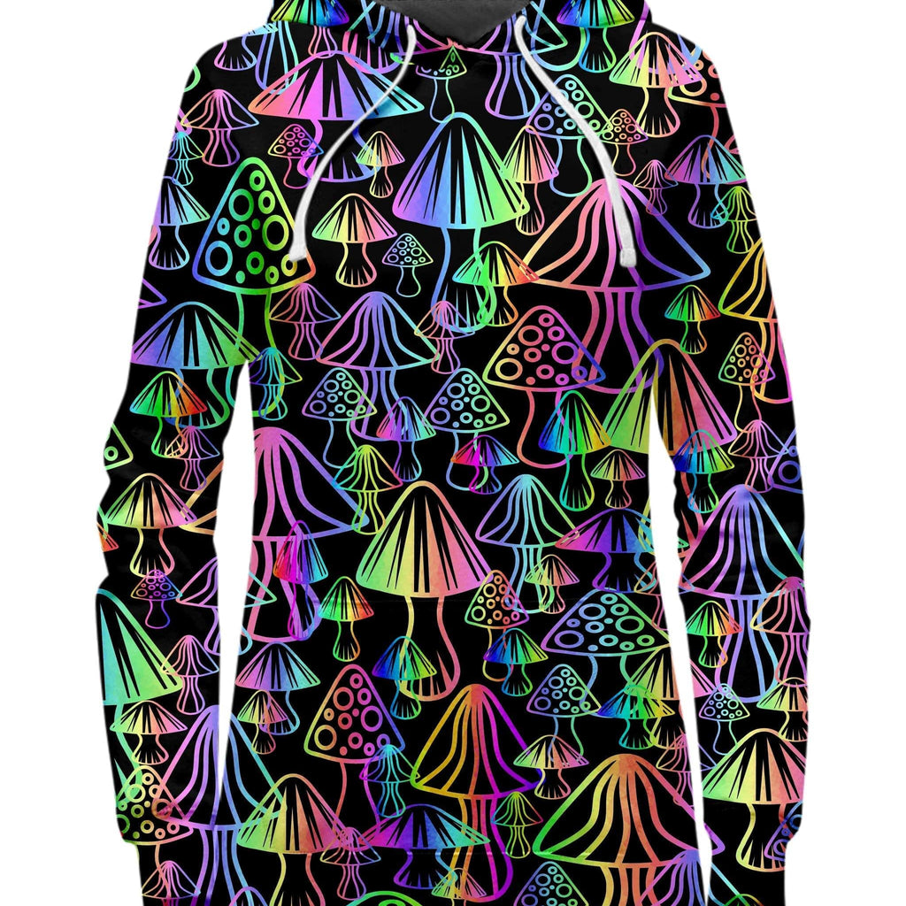 Magic Mushrooms Hoodie Dress and Leggings Combo, Sartoris Art, | iEDM