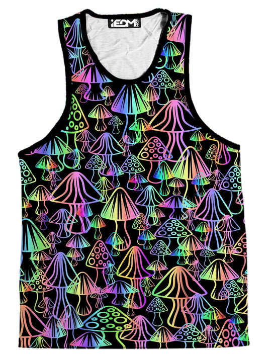 Magic Mushrooms Men's Tank, Sartoris Art, | iEDM