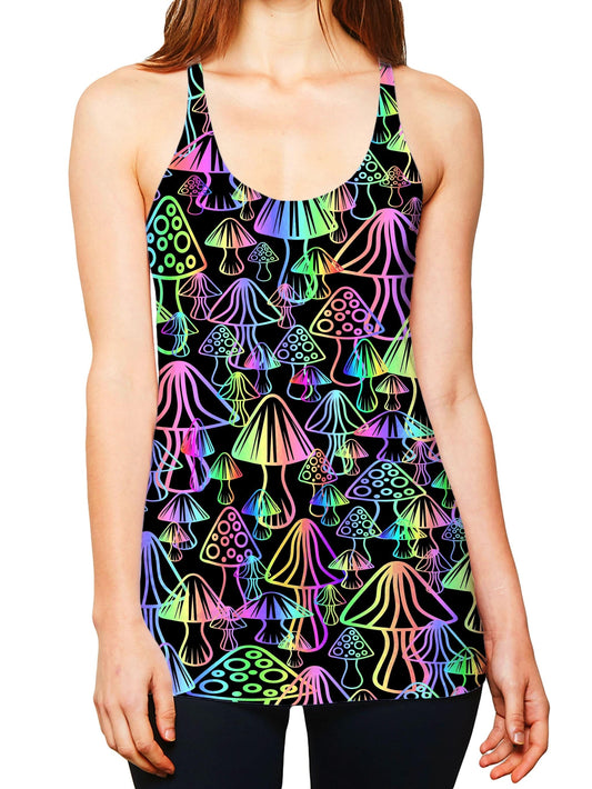 Magic Mushrooms Women's Tank, Sartoris Art, | iEDM