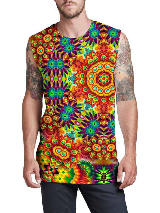 Ornate Color Journey Men's Muscle Tank, Sartoris Art, | iEDM