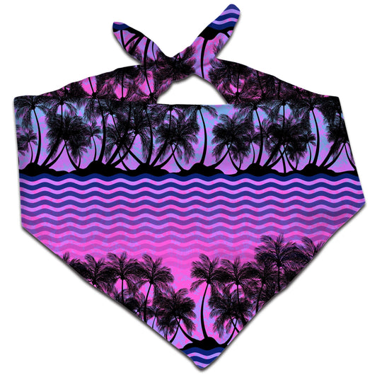 Paradise Palm Trees Bandana, Sartoris Art, | iEDM