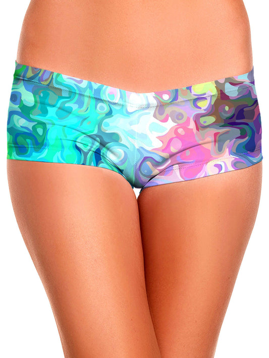 Pastel Confusion Booty Shorts, Sartoris Art, | iEDM