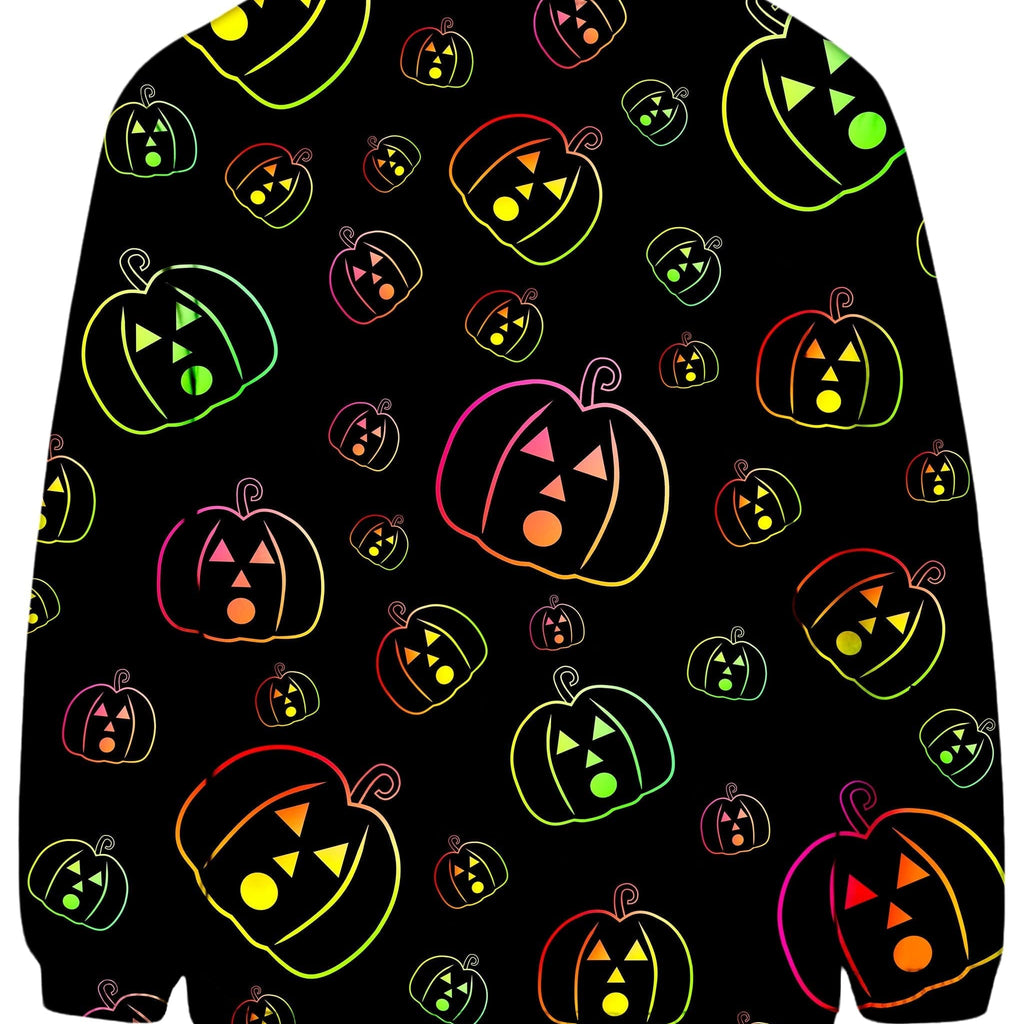 Psychedelic Pumpkins Sweatshirt, Sartoris Art, | iEDM